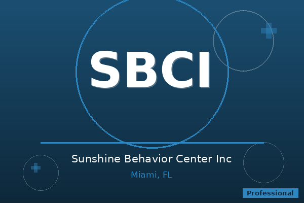 Sunshine Behavior Center Inc