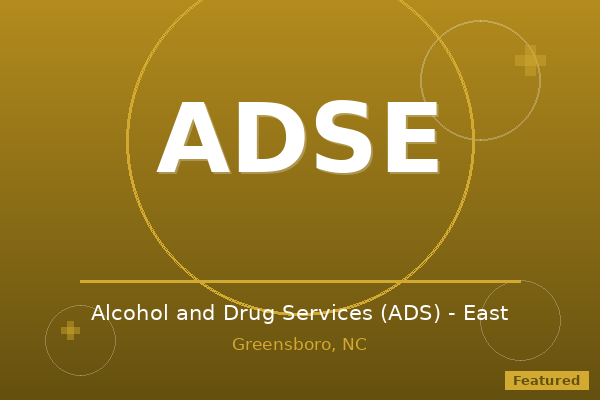 Alcohol and Drug Services (ADS) - East