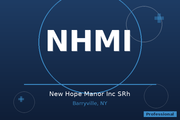 New Hope Manor Inc SRh - Residential Stabilization and Rehab