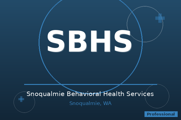 Snoqualmie Behavioral Health Services