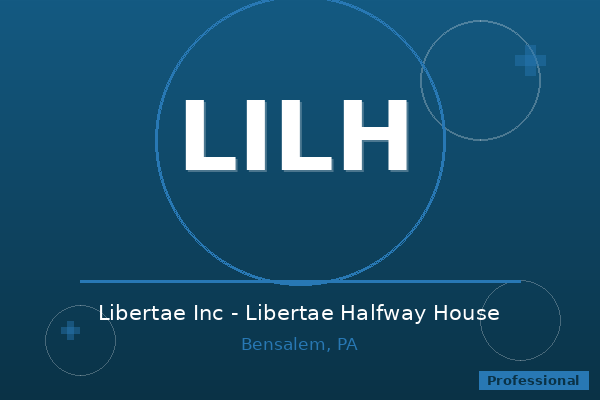 Libertae Inc - Libertae Halfway House